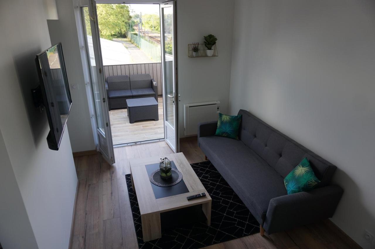 Appart Cosy 4 Personnes Avec Terrasse ラ・ロッシュ＝シュル＝ヨン エクステリア 写真